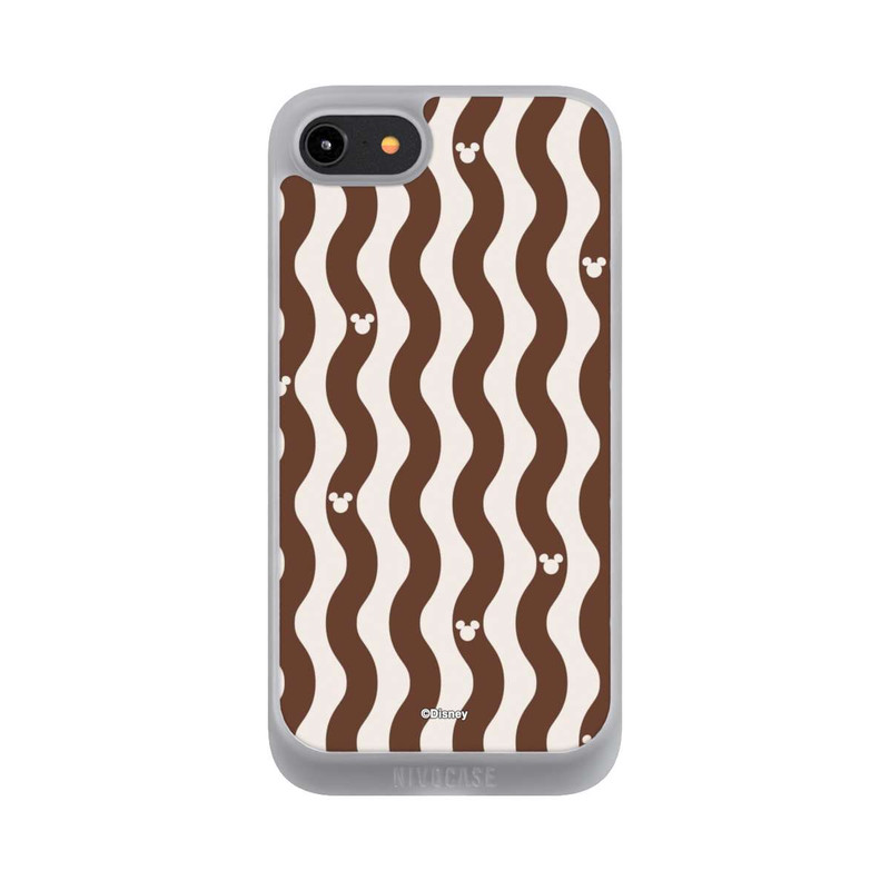 iPhone 7 NIVOpure Micky Muster Braune Wellen