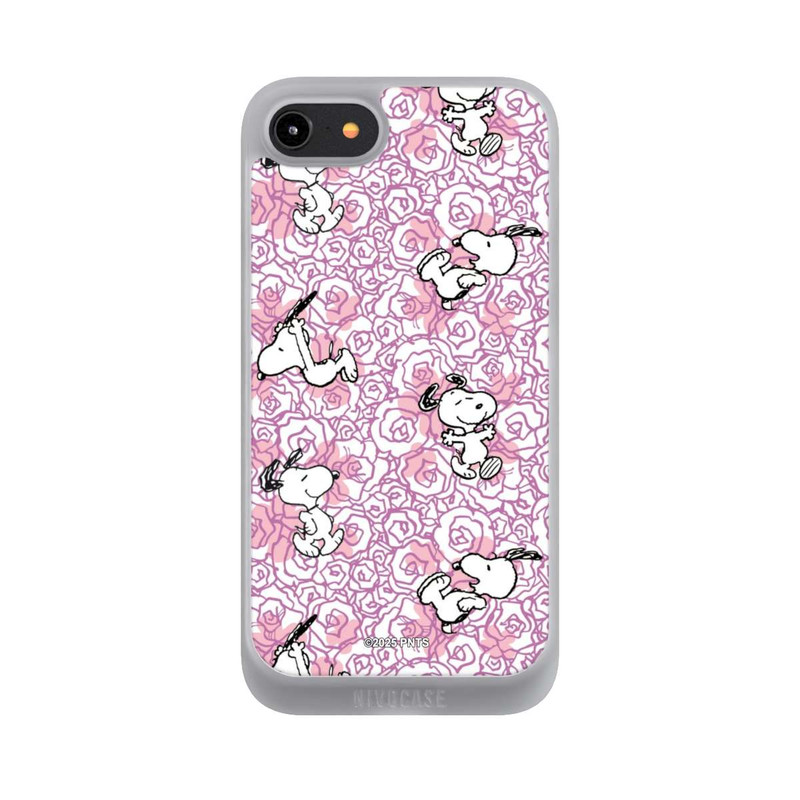 iPhone 7 NIVOpure Peanuts Pink Roses Pattern