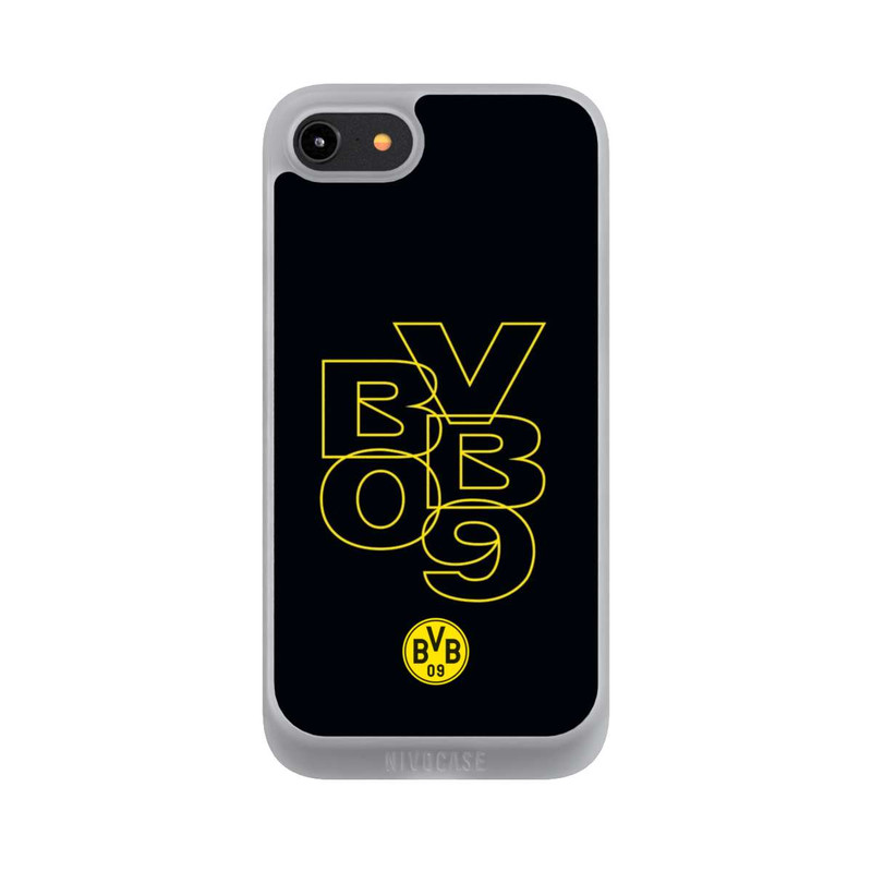 iPhone 7 NIVOpure BVB09 Gelb Schwarz