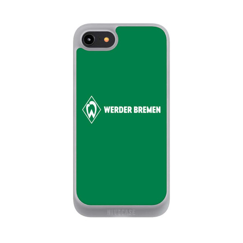Apple iPhone 7 NIVOpure Werder Bremen Schriftzug Raute Grün