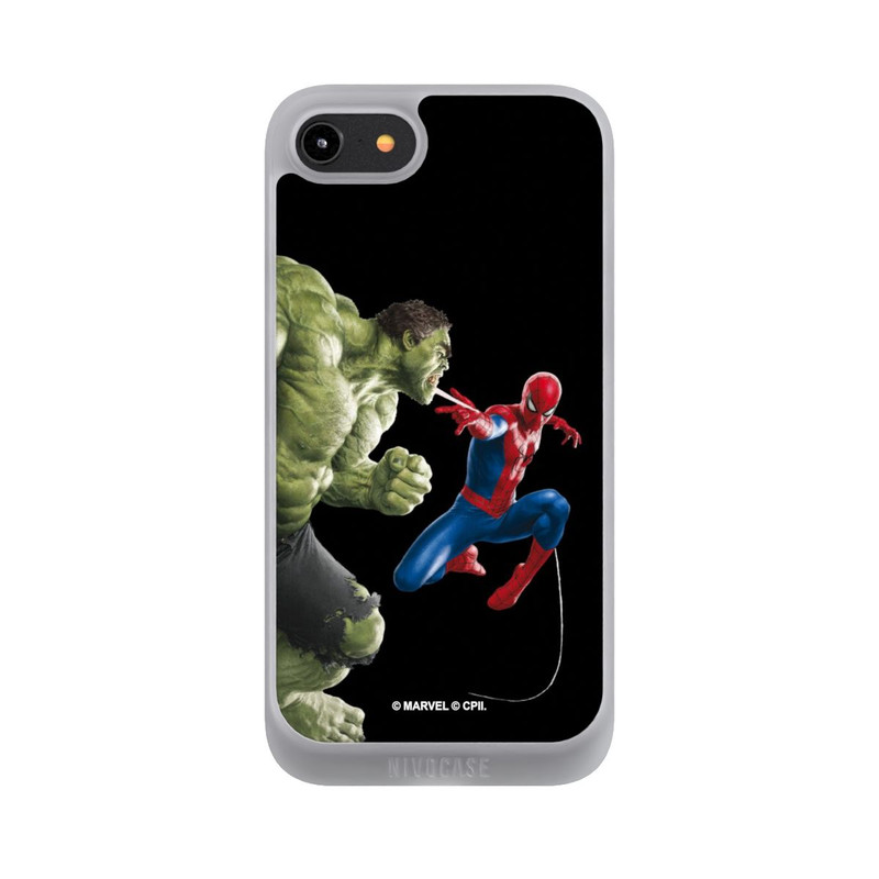 iPhone 7 NIVOpure Spider-Man affronte Hulk
