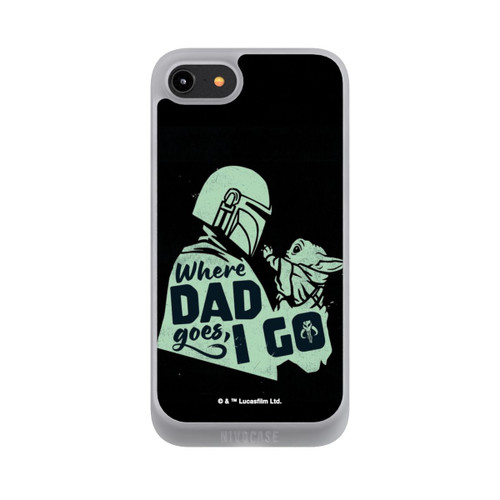 Apple iPhone 7 NIVOpure Grogu - Where dad goes,I go