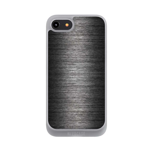 Apple iPhone 8 NIVOpure Metal Look - Anthrazit