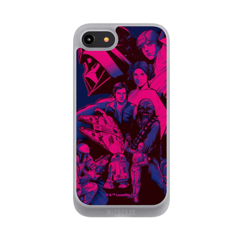 Apple iPhone 8 NIVOpure StarWars Charaktere - Ultraviolet