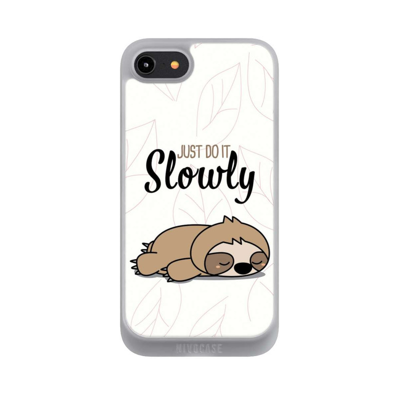 iPhone 8 NIVOpure Just Do It Slowly Sloth