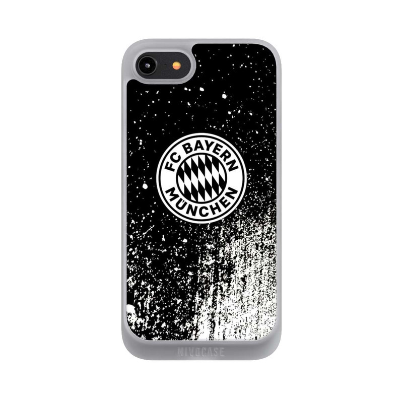 iPhone 8 NIVOpure Splatter Schwarz - FCB