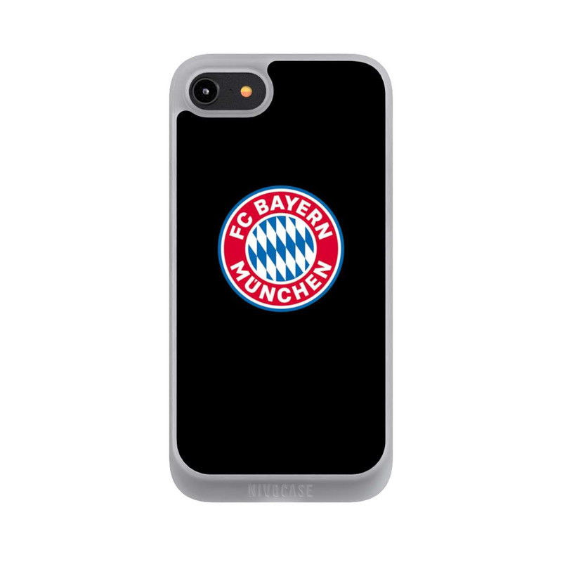iPhone 8 NIVOpure FCB Logo auf Schwarz