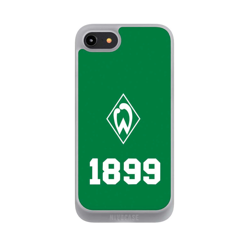 iPhone 8 NIVOpure 1899 Grün-Weiß Lebenslang Grün - Werder Bremen