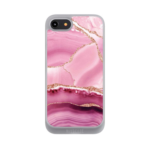 Apple iPhone 8 NIVOpure Mermaid Marble Pink