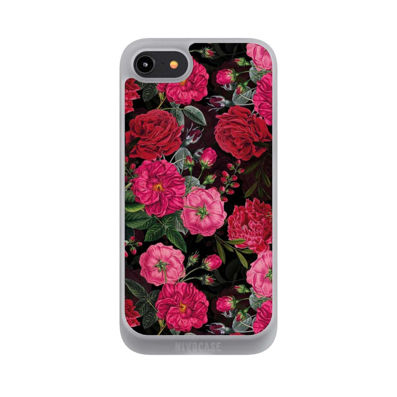 iPhone 8 NIVOpure Pink and Red Flowers