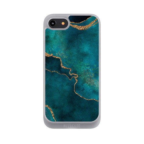 Apple iPhone 8 NIVOpure Edelstein glänzend aquamarin