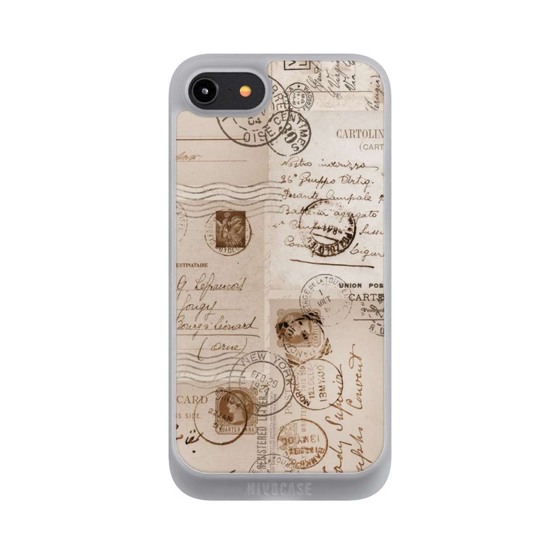 iPhone 8 NIVOpure Vintage Briefmarken