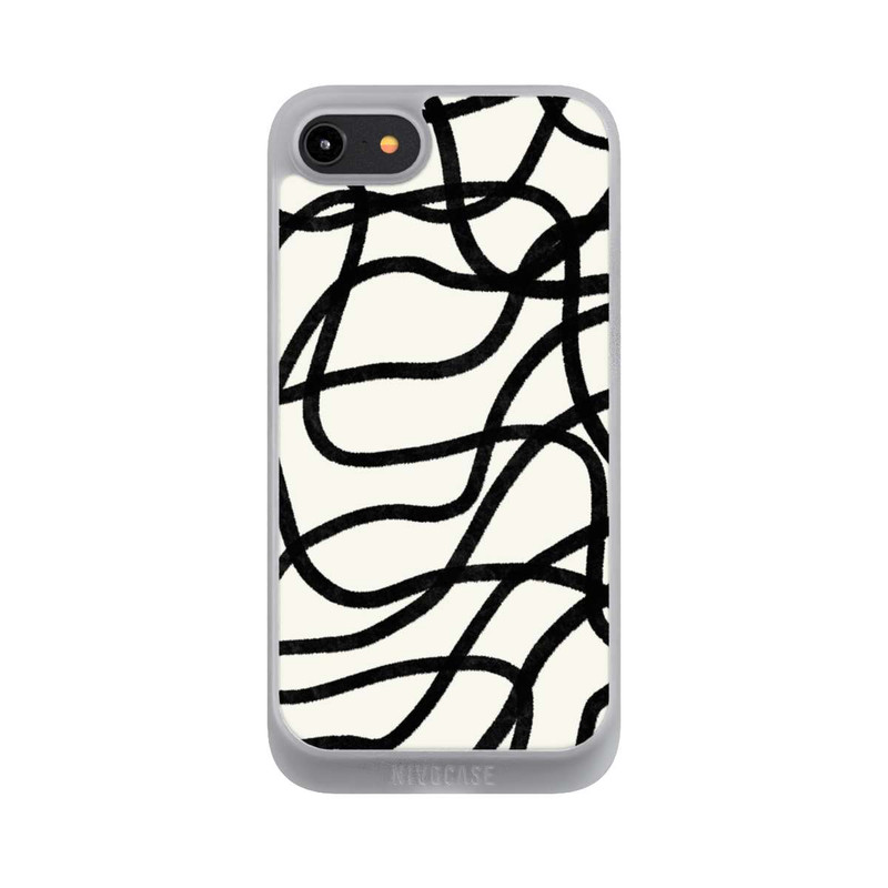 iPhone 8 NIVOpure Schwarze Linien