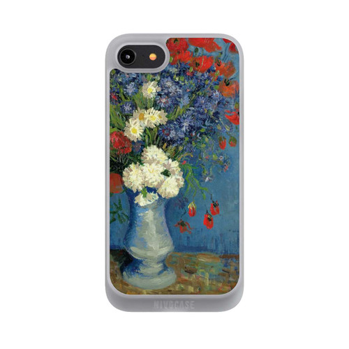 Apple iPhone 8 NIVOpure Stillleben Vase mit Kornblumen und Mohnblumen von Vincent Van Gogh