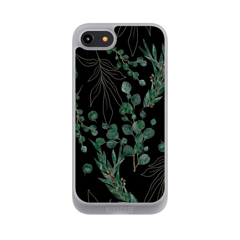 iPhone 8 NIVOpure Eukalyptusblätter schwarz