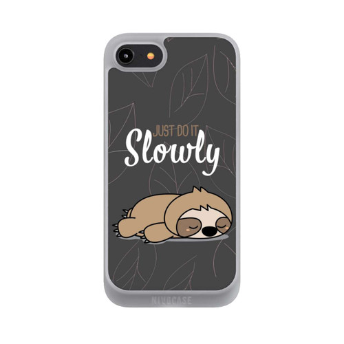 Apple iPhone 8 NIVOpure Just Do It Slowly Sloth Grey
