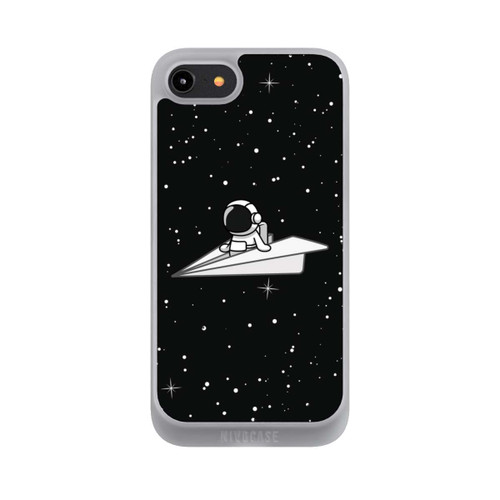 Apple iPhone 8 NIVOpure Astronaut Paper Plane Comic