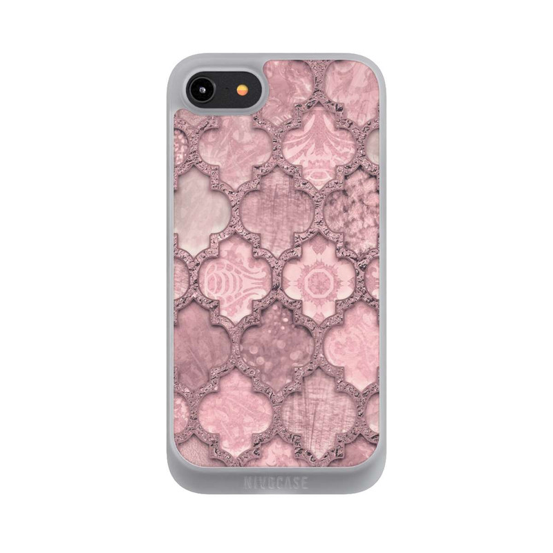 iPhone 8 NIVOpure Morocco Tile Pink