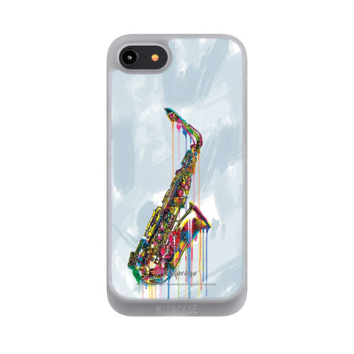 Apple iPhone 8 NIVOpure Saxophone Art By P.D. Moreno