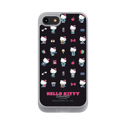 Apple iPhone 8 NIVOpure Hello Kitty 90s Schwarz