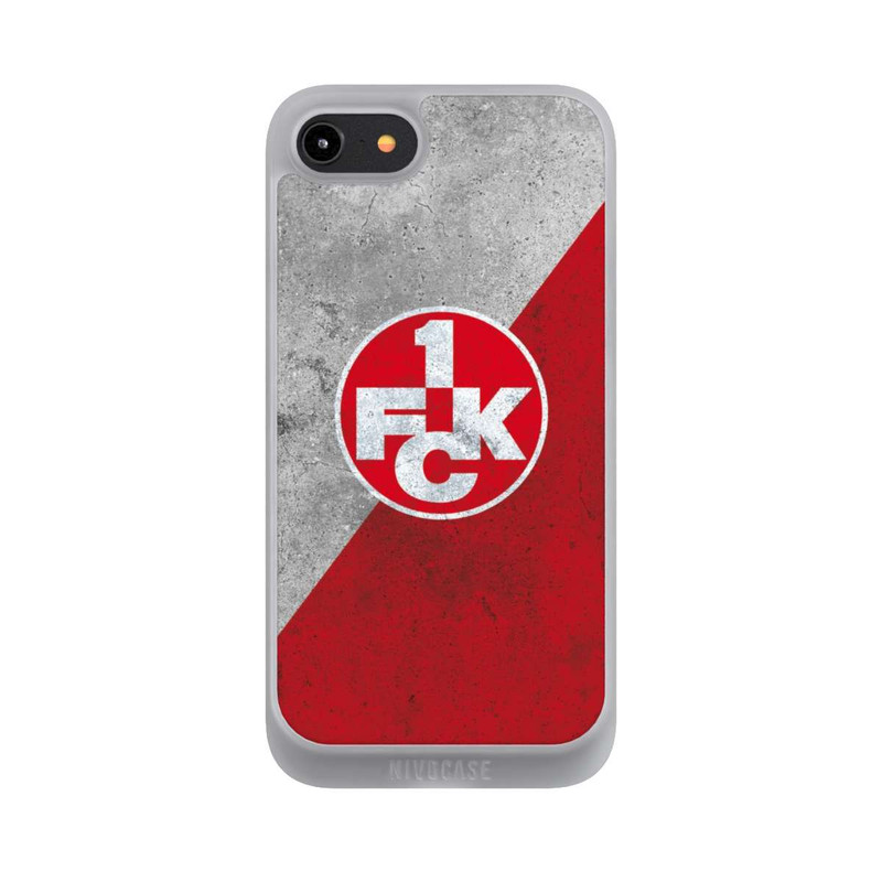 iPhone 8 NIVOpure 1.FC Kaiserslautern-Beton Logo red