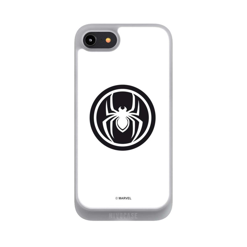 iPhone 8 NIVOpure Spider-Man Logo White