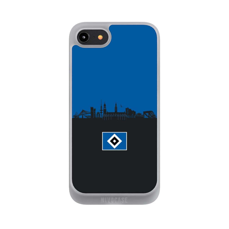 iPhone 8 NIVOpure HSV Skyline Blau Schwarz