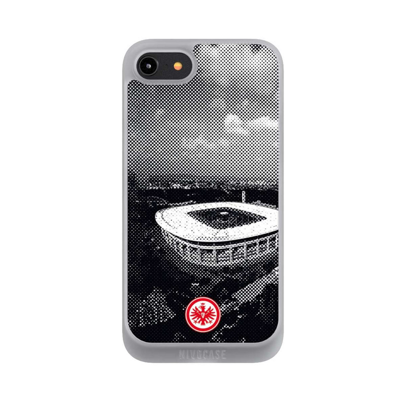 iPhone 8 NIVOpure SGE Stadion Schwarz Weiß