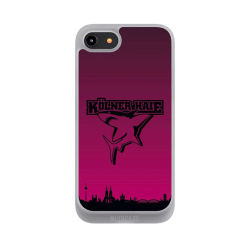 Apple iPhone 8 NIVOpure Kölner Haie Skyline Pink