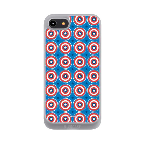 Apple iPhone 8 NIVOpure Captain American Shield Pattern