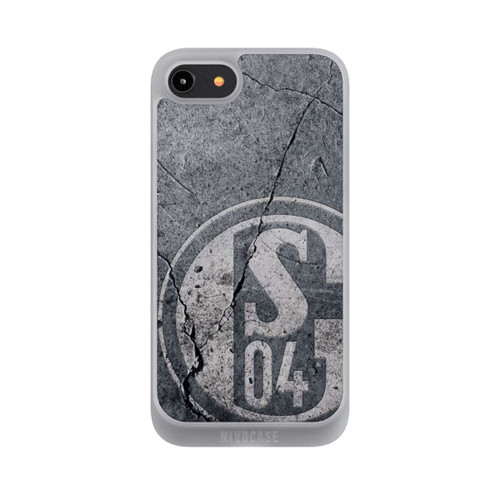 Apple iPhone 8 NIVOpure Schalke 04 Beton Look