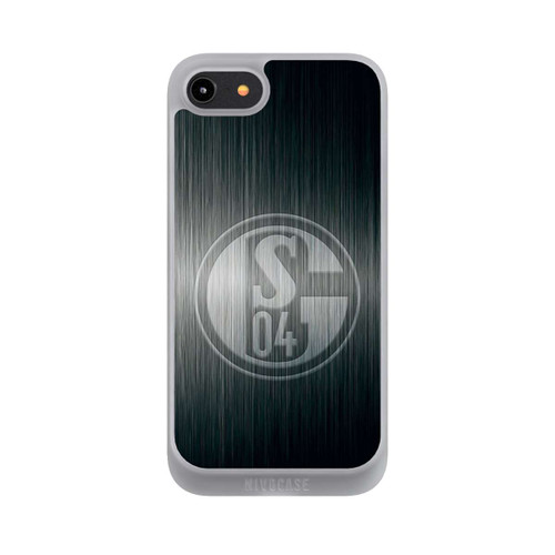 Apple iPhone 8 NIVOpure Schalke 04 Metall Look