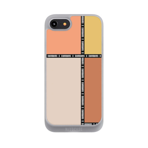 Apple iPhone 8 NIVOpure Bauhaus Squares-Pastel