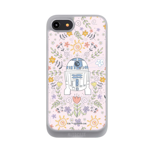 Apple iPhone 8 NIVOpure R2D2 Blumen Muster