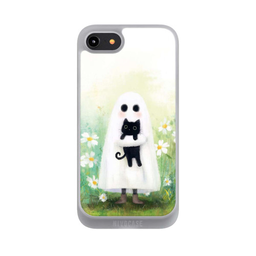 Apple iPhone 8 NIVOpure Geist und Katze Halloween mit KI