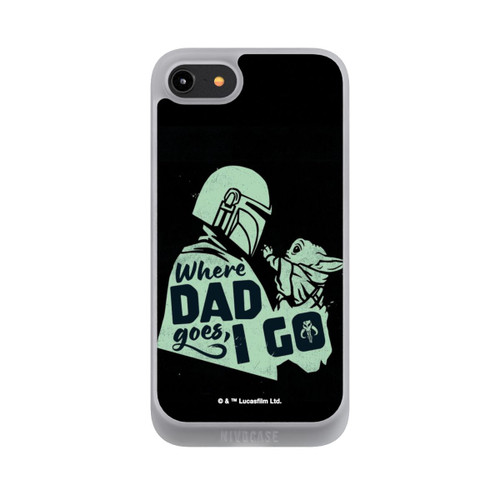 Apple iPhone 8 NIVOpure Grogu - Where dad goes,I go