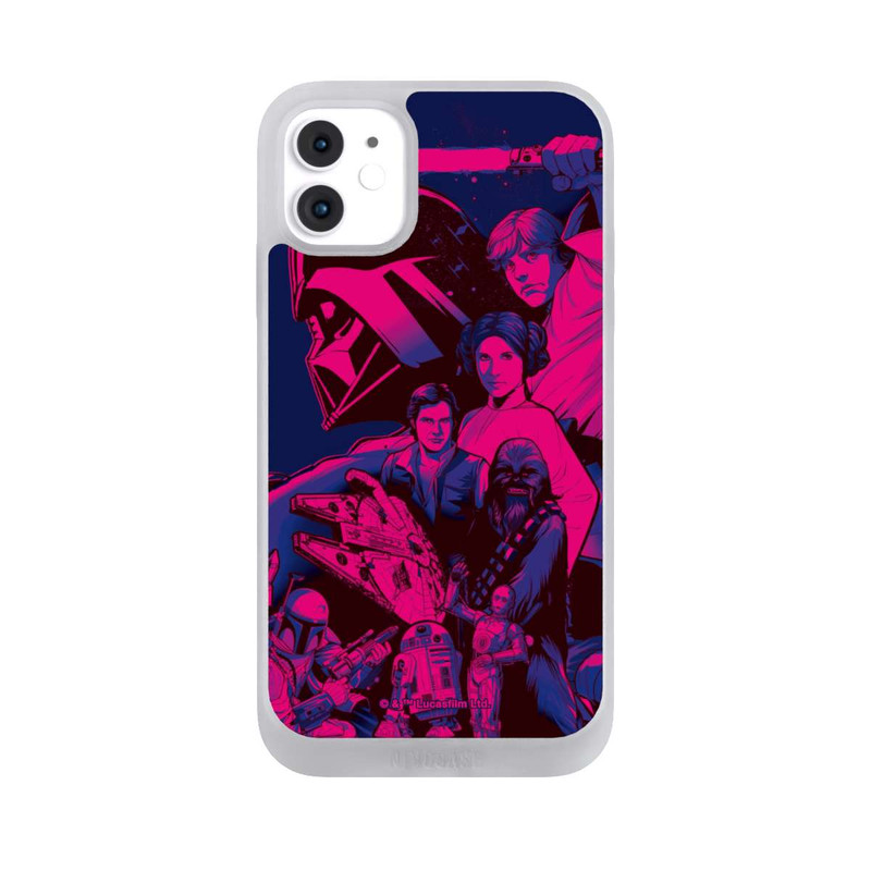 iPhone 11 NIVOpure StarWars Charaktere - Ultraviolet
