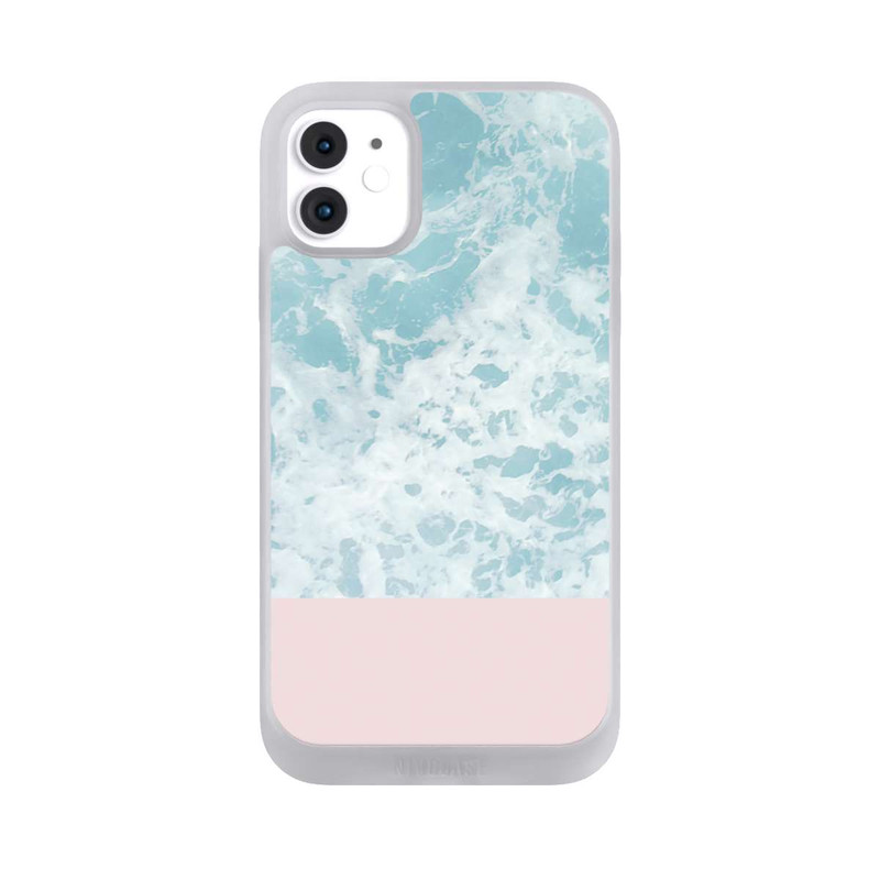 iPhone 11 NIVOpure Rosa am Meer
