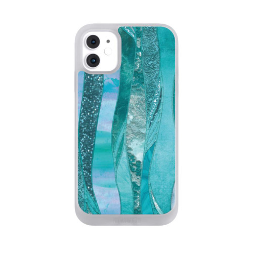 Apple iPhone 11 NIVOpure glamouröser Glitzerlook blau