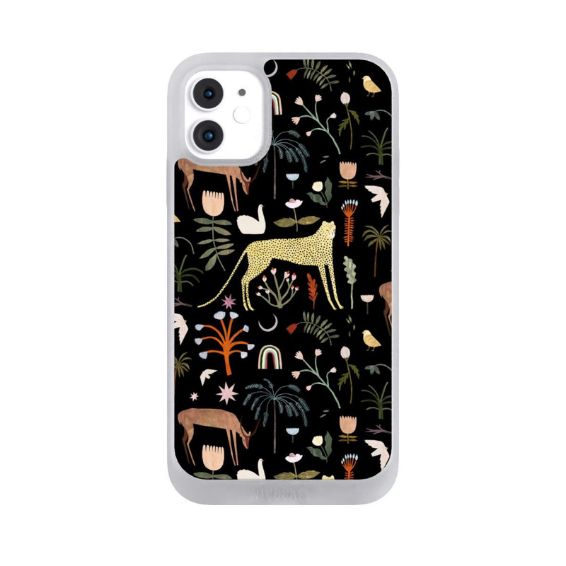 iPhone 11 NIVOpure Wilde Gartenbuchstaben von Léa Le Pivert