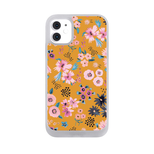Apple iPhone 11 NIVOpure Kleine Blumen senfgelb