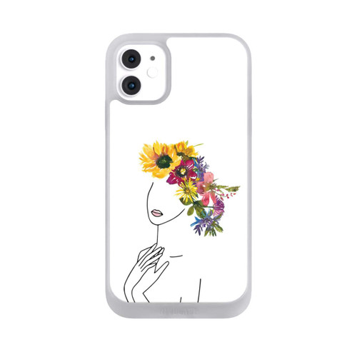 Apple iPhone 11 NIVOpure Line Art Frau mit Blumenkrone