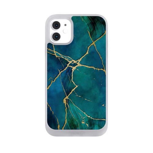 Apple iPhone 11 NIVOpure Mineralischer Glamourlook Blaugold