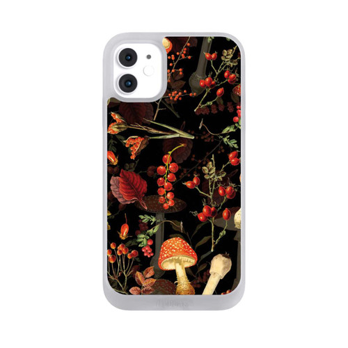 Apple iPhone 11 NIVOpure Pilzmuster Schwarz