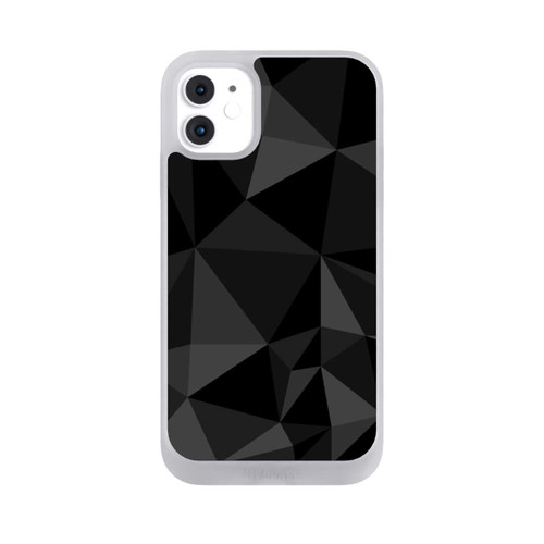 Apple iPhone 11 NIVOpure Polygonmuster schwarz
