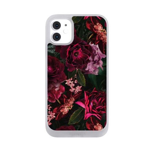 Apple iPhone 11 NIVOpure Dunkle romantische Vintage Rosen und Pfingstrosen