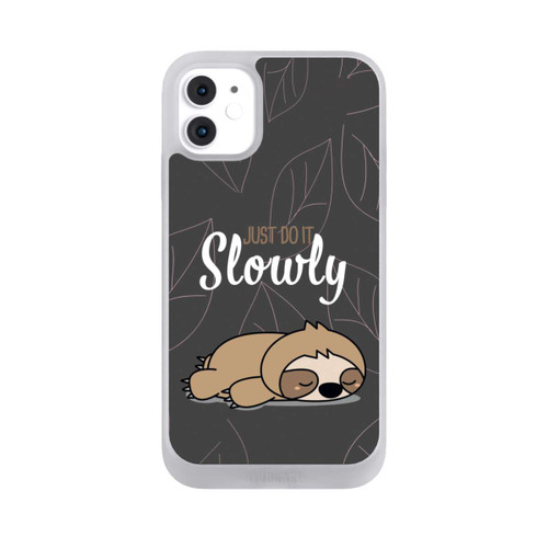 Apple iPhone 11 NIVOpure Just Do It Slowly Sloth Grey