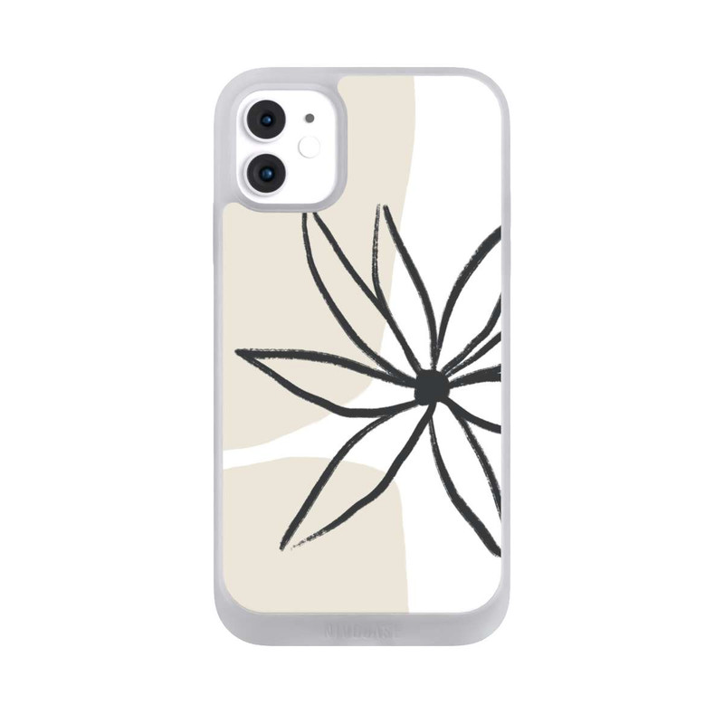 iPhone 11 NIVOpure Fleur et crème