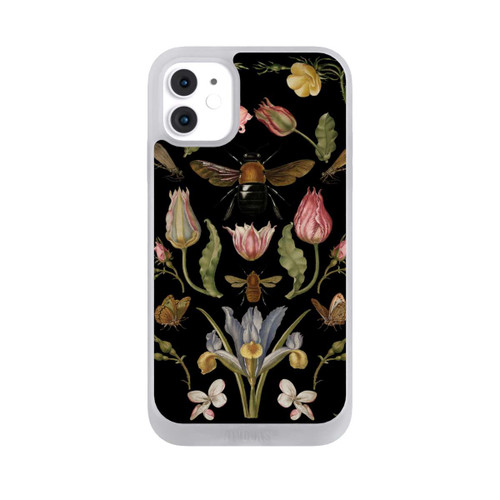 Apple iPhone 11 NIVOpure Wildblumen und Biene Schwarz
