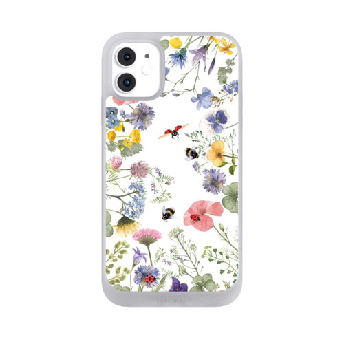 Apple iPhone 11 NIVOpure Bunte Frühlingsblumen und Bienen